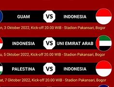 Jadwal Bahrain Indonesia Hari Ini